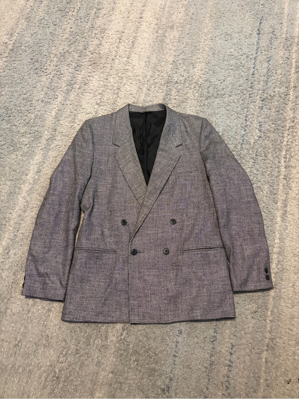 Vintage Christian Dior Jeune Homme Sportif Double Breasted Blazer 38S